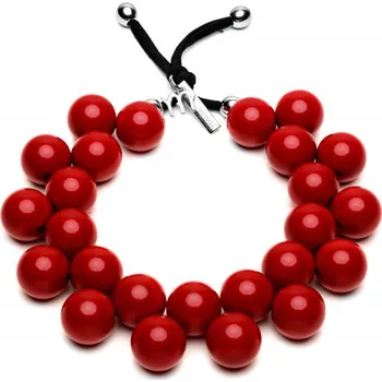 Talíř Korále ROSSO PEPERONE, papriková červená , Ballsmania ▪ Kč 1375 ️ - Luxurytable.cz Ballsmania