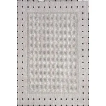 Koberec Spoltex kusový koberec Floorlux 20329 Silver Black rozměr 240 x 330 cm