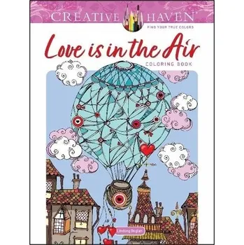 Cizojazyčná kniha Creative Haven Love is in the Air! Coloring Book - Boylan, Lindsey