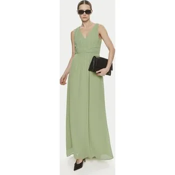 Dámské šaty Vila Večerní šaty Karin 14094107 Zelená Regular Fit 38