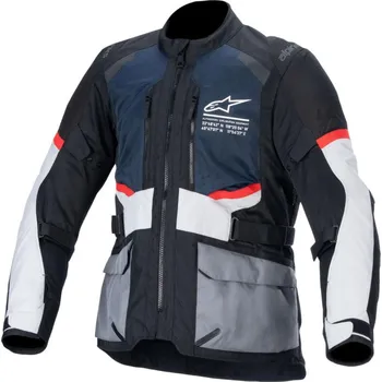 Moto bunda Bunda ANDES AIR DRYSTAR, ALPINESTARS (tmavě modrá/černá/světle šedá) 2026 3XL