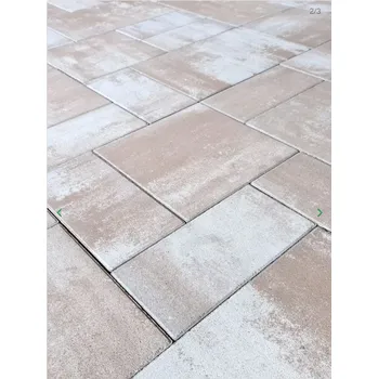 Venkovní dlažba PRESBETON Zámková dlažba MARMOLA 60 mm kamelo hladký