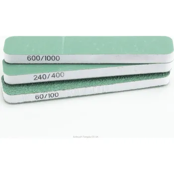 Příslušenství k 3D tiskárně Vallejo T04001 3x brusné houbičky oboustranné 90x19x6 mm