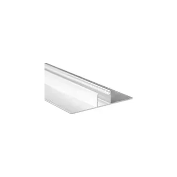 LED páska Profil hliníkový MC LED pro sádrokartony AA 77x15 mm včetně mléčného difuzoru 2 m