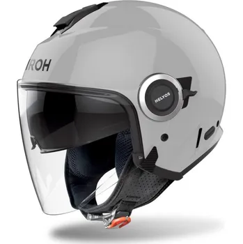 Helma na motorku Přilba HELYOS Color, AIROH (betonová lesklá šedá) 2026 S