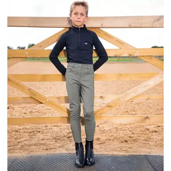 Vybavení pro jezdce Chlapecké jezdecké rajtky Premier Equine Derby Navy 9-10 let