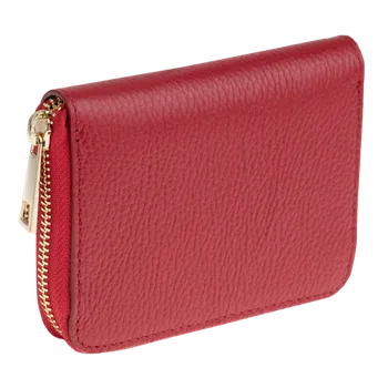 Peněženka NovaKabelka.cz Dámská kožená peněženka Nina Rossa Scura