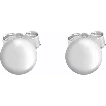 Náušnice JSB bijoux s.r.o. Ocelové náušnice puzety kuličky 5 mm bez krystalů