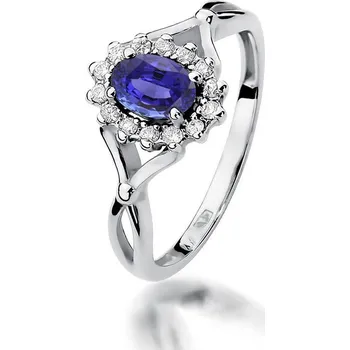 Hodinky Prsten Bonore - Bílé Zlato 585 - Tanzanit 0-4 ct 125480