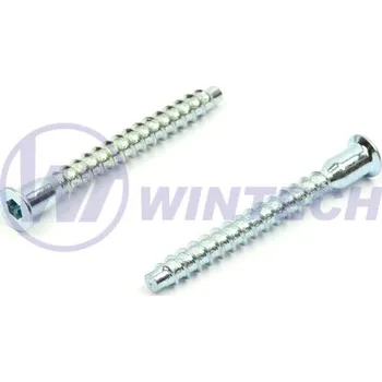 Vrut Konfirmát 3,0mm 6H 6,3 x 60 ZB Balení: 250 ks MDAAI06060B5K