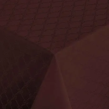 Veratex Damaškový ubrus 80x80cm mašličky