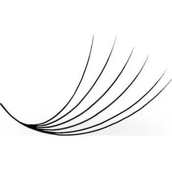 Umělé řasy Luxury Lashes 6D Řasy Premium v hotovém vějířku 1 000 Ks Zakřivení umělých řas: C, Délka umělých řas: 7 mm, Tloušťka řas: 007