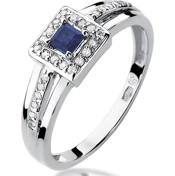 Hodinky Prsten Bonore - Bílé Zlato 585 - Safír 0-2 ct 123411