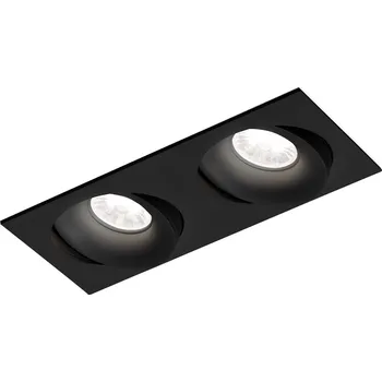 Wever & Ducré Designová výklopná bodovka Ron 2.0 LED Barva: Černá, Teplota chromatičnosti: 2700 Kelvinů, Úhel vyzařování: 15° 111541B3 Designová výklopná bodovka Ron 2.0 LED