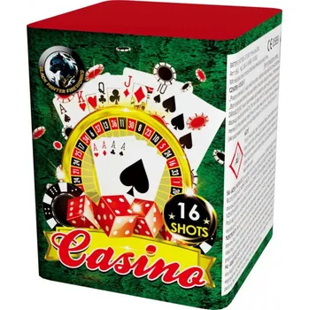 Zábavní pyrotechnika Kompaktní ohňostroj Casino 16ran,20mm