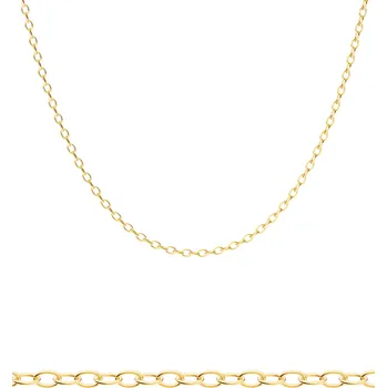 Hodinky Řetěz Bonore Délka 50 cm- Šířka 1 mm - Zlato 585- Typ Rolo 146900