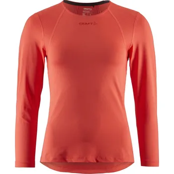Dámské tričko Dámské Tričko s dlouhým rukávem CRAFT ADV ESSENCE LS TEE W 1908769-484000 – Oranžová M