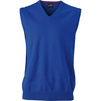 Pánská vesta James Nicholson Pánská svetrová vesta s výstřihem do V JN 657