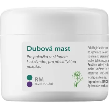 Masážní přípravek Dědek kořenář Dubová mast | RM Varianta: 50 ml