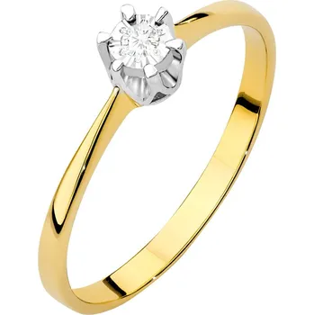 Hodinky Prsten Bonore - Zlato 585 - Diamant 0-03 Ct 81043