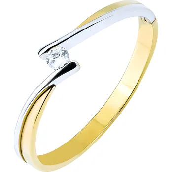 Hodinky Prsten Bonore - Zlato 585 - Kubický Zirkon 135217