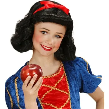 Karnevalová paruka Dětská paruka - Sněhurka