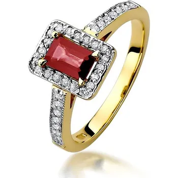 Hodinky Prsten Bonore - Zlato 585 - Rubín 0-8 Ct 96449