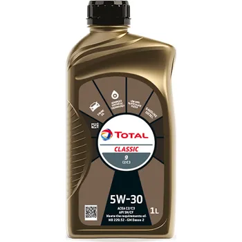 Motorový olej Motorový olej Total Classic 9 C2-C3 5W-30, 1L