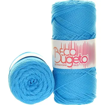 Příze Eco Bugeto tyrkysová 200g, úplet 1