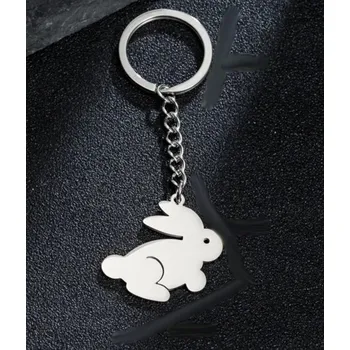 Přívěsek na klíče králíček