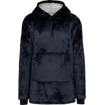 Módní doplněk Kariban Loungewear Sherpafleece mikina s kapucí