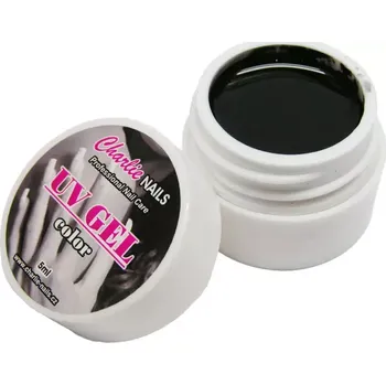 Charlie UV/LED gel 5ml - černý č.308