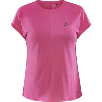 Dámské tričko Dámské Tričko s krátkým rukávem CRAFT CORE ESSENCE SS TEE W 1911242-474000 – Růžová S