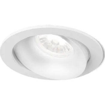 Wever & Ducré Vestavné výklopné designové svítidlo Rony LED Barva: Bílá, Teplota chromatičnosti: 3000 Kelvinů, Úhel vyzařování: 15° 110241W5 Vestavné výklopné designové svítidlo Rony LED