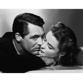 Plakát Plakát, Obraz - Cary Grant And Ingrid Bergman