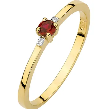 Hodinky Prsten Bonore - Zlato 585 - Rubín 0-15 Ct 94415