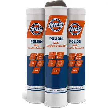 Plastické mazivo NILS POLION EP2 plastické molybdenové mazivo vazelína MoS2 na ložiska kartuše 400 g