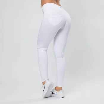 Dámské legíny Push up Legíny White pants Yastraby L
