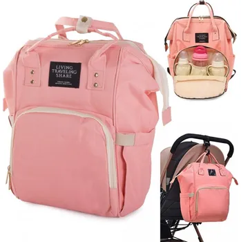 turistický batoh WERK Batoh pro maminky OXFORD, růžový