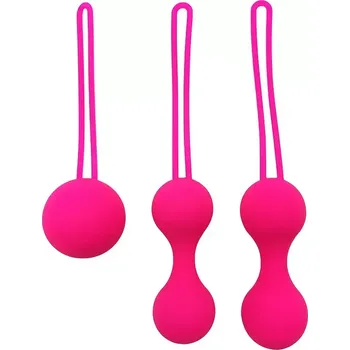 Sada růžových Venušiných kuliček