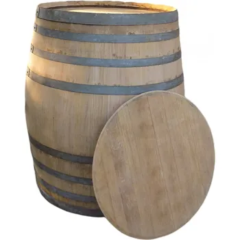 Sud Dřevěný dubový sud na dešťovou vodu 600L | Garden Natural