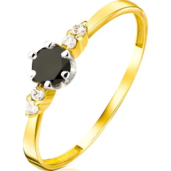 Hodinky Prsten Bonore - Zlato 585 - Kubický Zirkon 136228