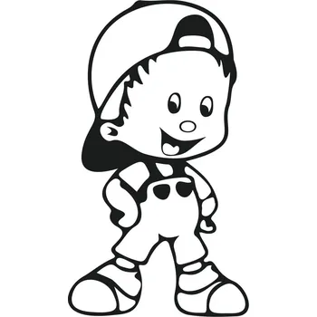 samolepka Samolepka Dítě v autě - kluk II.