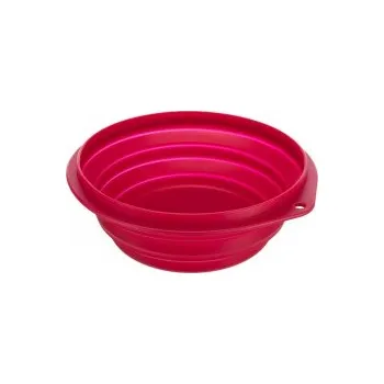 Miska pro psa Cestovní silikonová miska sklapovací 0,25l - 11cm