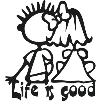 samolepka Samolepka Život je fajn