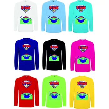 Chlapecké tričko Tričko s dlouhým rukávem Spike Brawl Stars Barva: Červená, Velikost: XXL