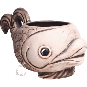 Květináč Venkovní květináč ryba velká Bery keramický