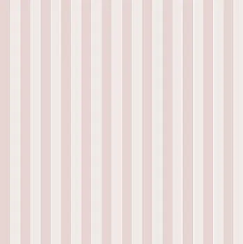 Tapeta Parato Ružová vliesová tapeta na zeď s bílými pruhy, 12384, Fiori Country, Parato, velikost 10,05 x 0,53 m