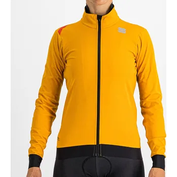 Cyklistická bunda SPORTFUL Cyklistická větruodolná bunda - FIANDRE MEDIUM - žlutá/černá M
