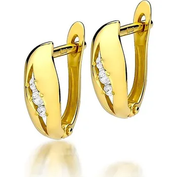Hodinky Náušnice Bonore - Zlato 585 - Diamant 128608